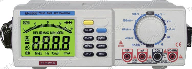 Elenco M-5500 Bench Digital Multimeter
