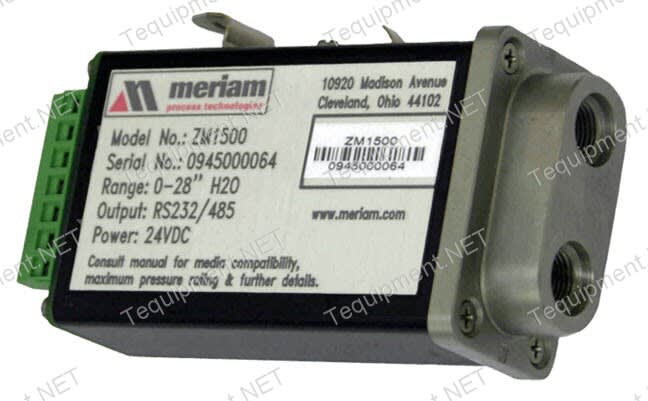 Meriam M1500-DI0100-05-2-4port 0 to 100 PSI дифференциальный, изолированный, 4-портовый, промывочный коллектор - 0-5 В постоянного тока аналоговый выходной датчик давления