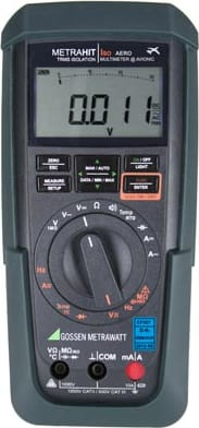 Gossen Metrawatt M246M - TRMS Multimeter with Insulation Measurement for Avionic Maintenance