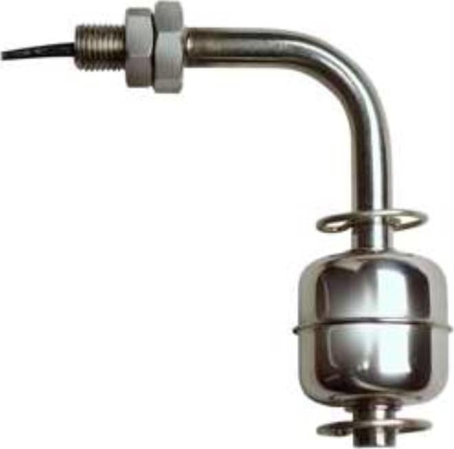 Madison Company M5010 - Miniature Side Mount Float Switch, Bent Stem, 3/8-24 UNF, 316 SS, M5010 Series