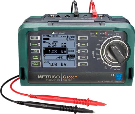 Gossen Metrawatt M550B METRISO G1000+ Test Instrument for Insulation