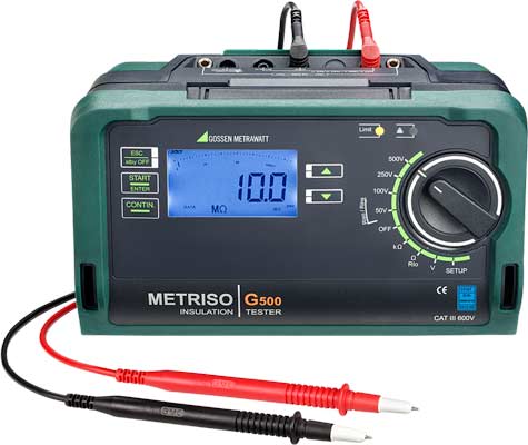 Gossen Metrawatt M550D METRISO G500 Test Instrument for Insulation