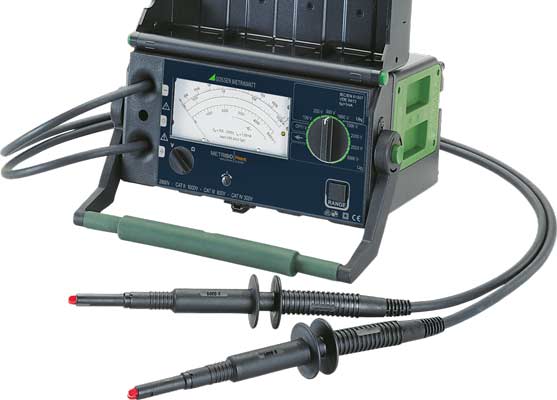 Gossen Metrawatt M551T - Battery Powered Hi-Voltage Analog Insulation Measuring Instrument