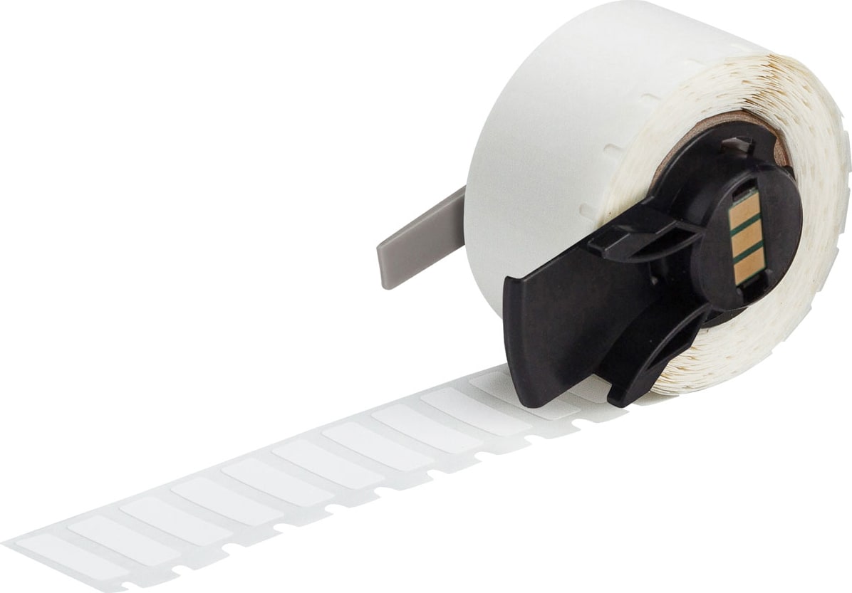 Brady M6-10-425 - Labels, Harsh Environment, Permanent Adhesive, Acrylic, White, Matte, Polypropylene