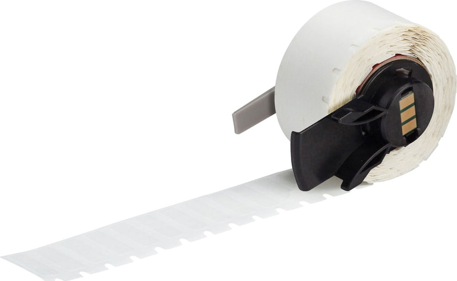 Brady M6-10-432 - Labels, Heat Resistant, Permanent Acrylic, Clear, Gloss, Polyester