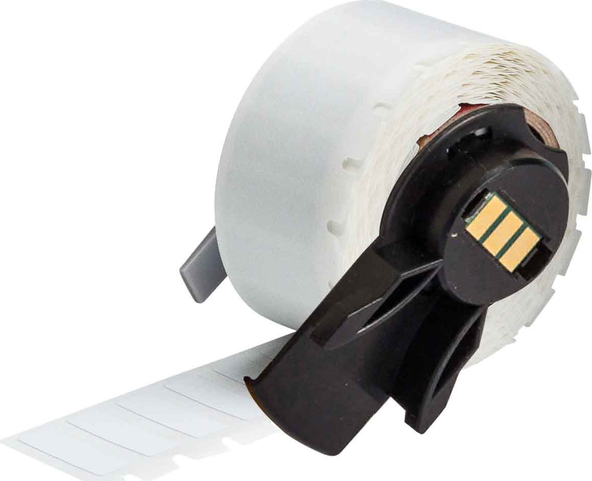 Brady M6-10-727 - Labels, Heat Resistant, Permanent Acrylic, White, Gloss, Polyimide