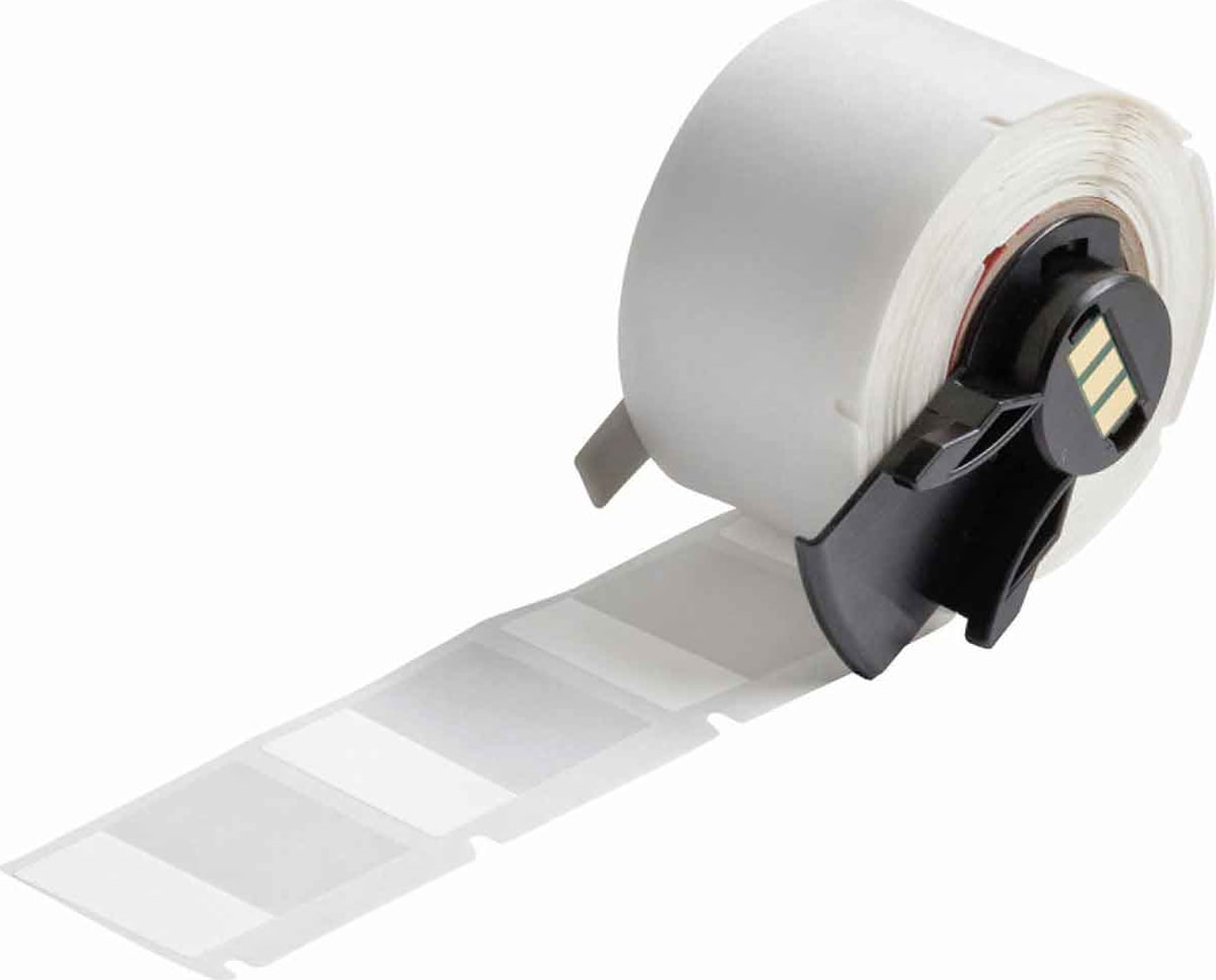 Brady M6-103-427 - Labels, Self Laminating, Acrylic Adhesive, White, Clear, Matte, Vinyl