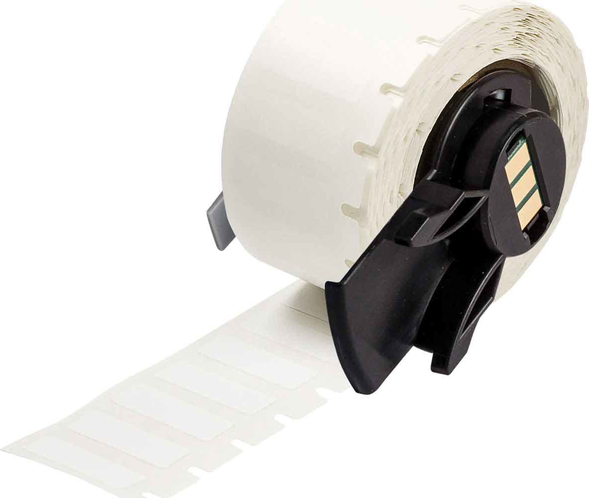 Brady M6-16-473 - Labels, Static Dissipative, Acrylic Adhesive, White, Gloss, Polyester