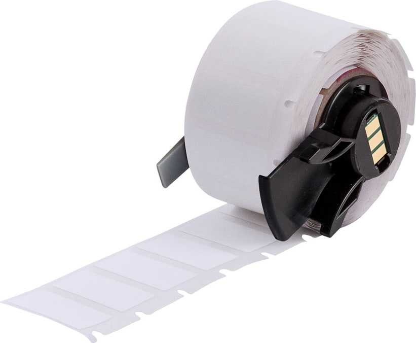 Brady M6-17-489 - Polyester Labels, Ultra Aggressive Adhesive, for M6 M7 Printers, 0.5' x 1'