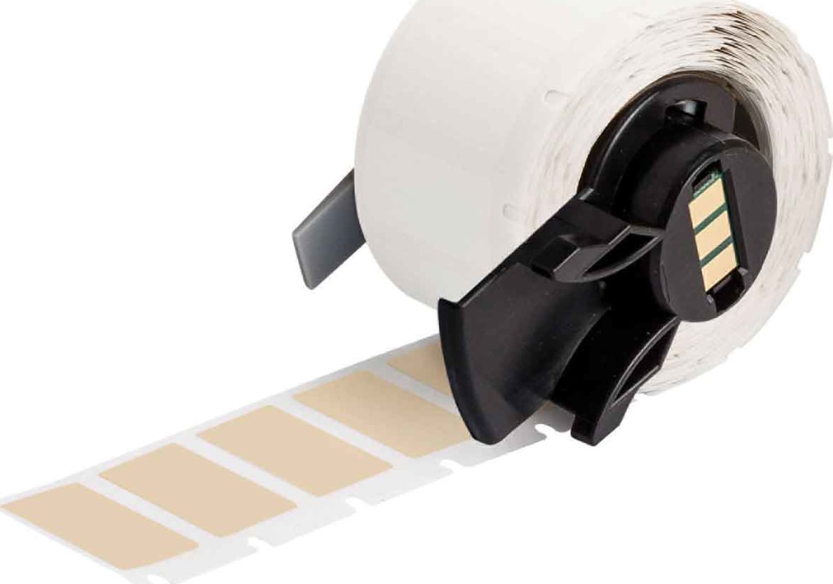 Brady M6-17-724 - Labels, Heat Resistant, Permanent Acrylic, Amber, Matte, Polyimide