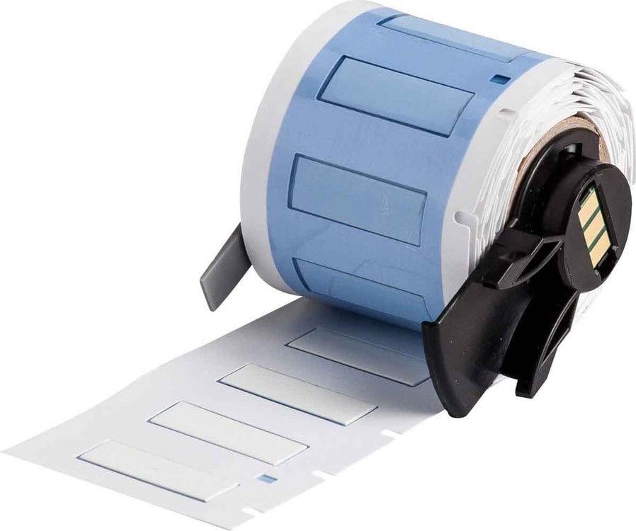 Brady M6-187-1-342-WT - Cable/Wire Labels, Heat Shrink, For M6 M7 Printers, 0.187' Dia x 1', White