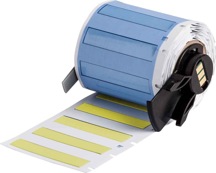 Brady M6-187-175-342-YL - Cable/Wire Labels, Heat Shrink, M6 M7 Printers, 0.187' Dia x 1.75', Yellow