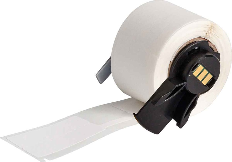 Brady M6-2-425-FP - Polypropylene Labels, P-Flag, Matte, For M6 M7 Printers, 1' x 1.75'