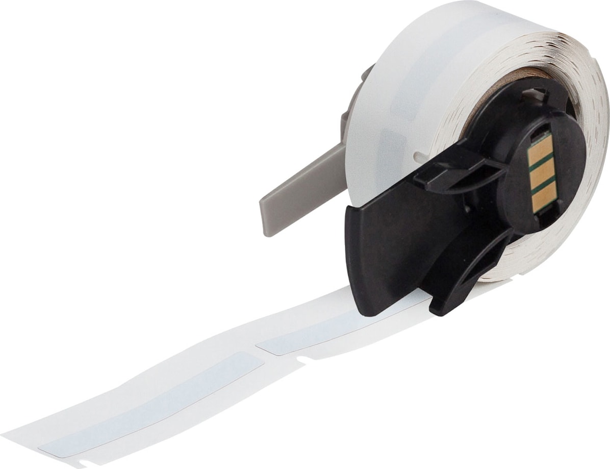 Brady M6-2-727 - Circuit Board Labels, Polyimide, White, Gloss, 0.425'H X 2'W, 100 Labels/Roll