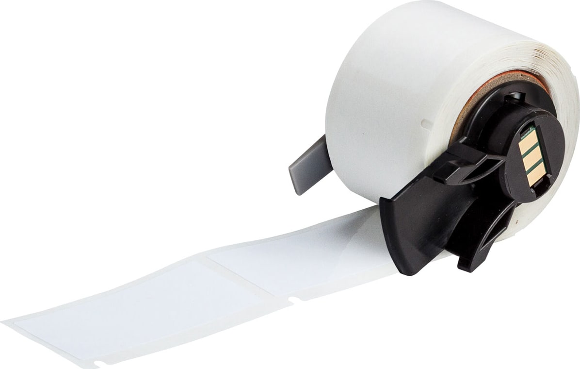 Brady M6-20-422 - Labels, Heat Resistant, Permanent Acrylic, White, Gloss, Polyester