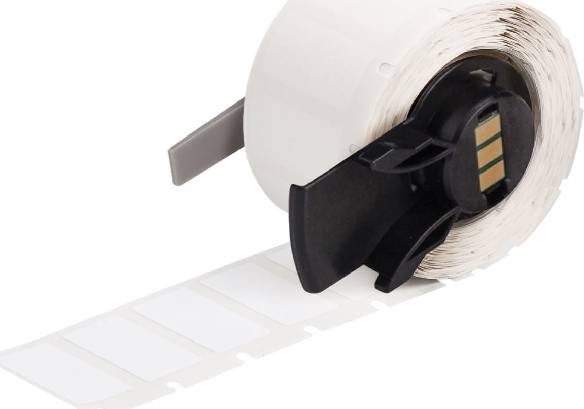 Brady M6-20-483 - Labels, Low Temperature, Permanent Rubber Based, White, Gloss, Polyester