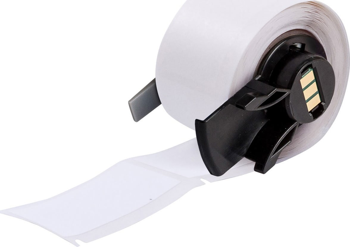 Brady M6-20-489 - Labels, Heat Resistant, Permanent Rubber Based, White, Matte, Polyester