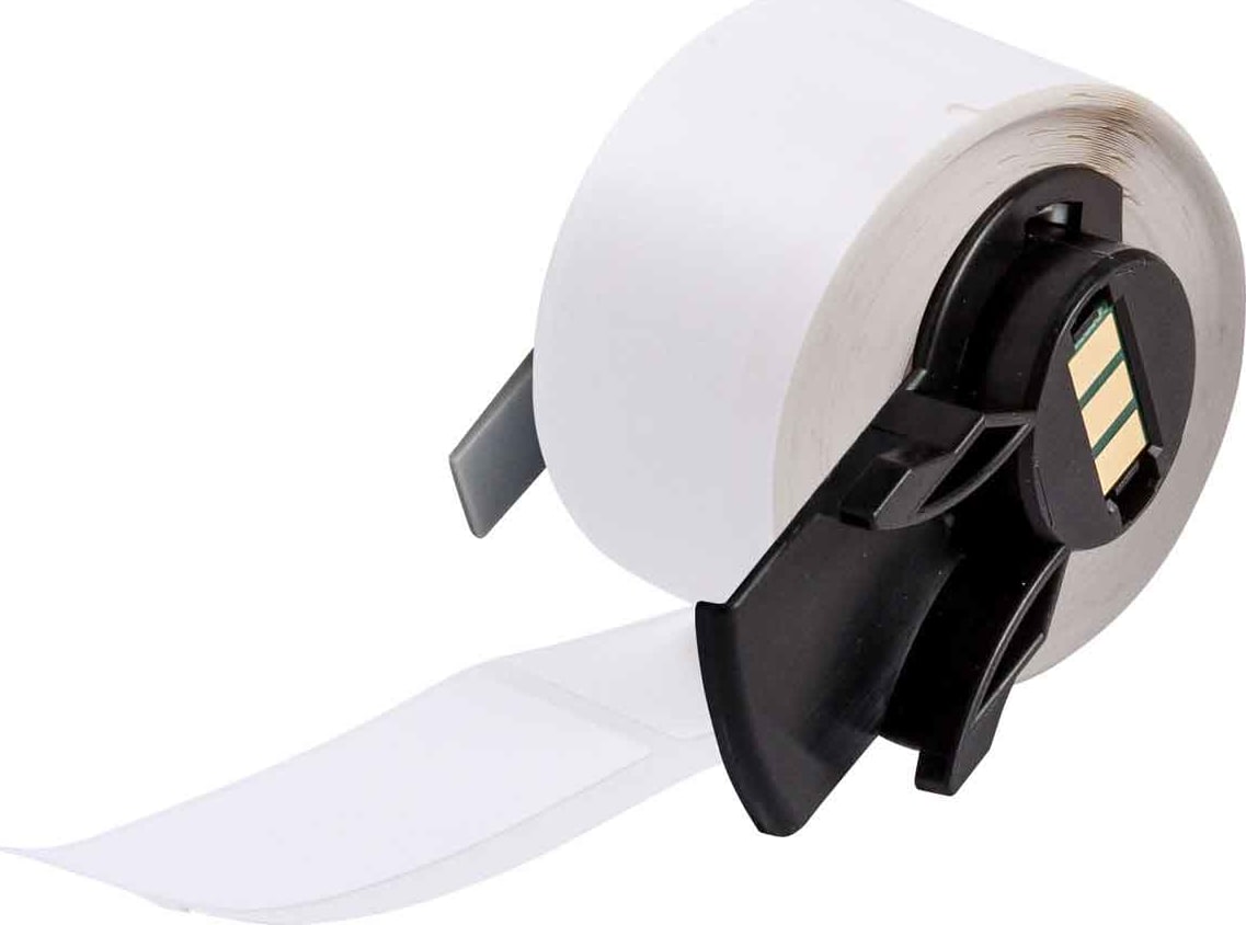 Brady M6-21-499 - Labels, Low Temperature, Permanent Acrylic, White, Matte, Nylon Cloth