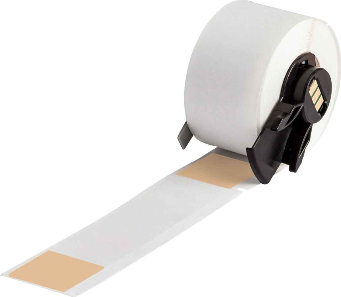 Brady M6-23-427-OR - Wire and Cabel Labels, Self-Laminating Vinyl, Orange, Clear, 4' X 1', 100 Labels/Roll