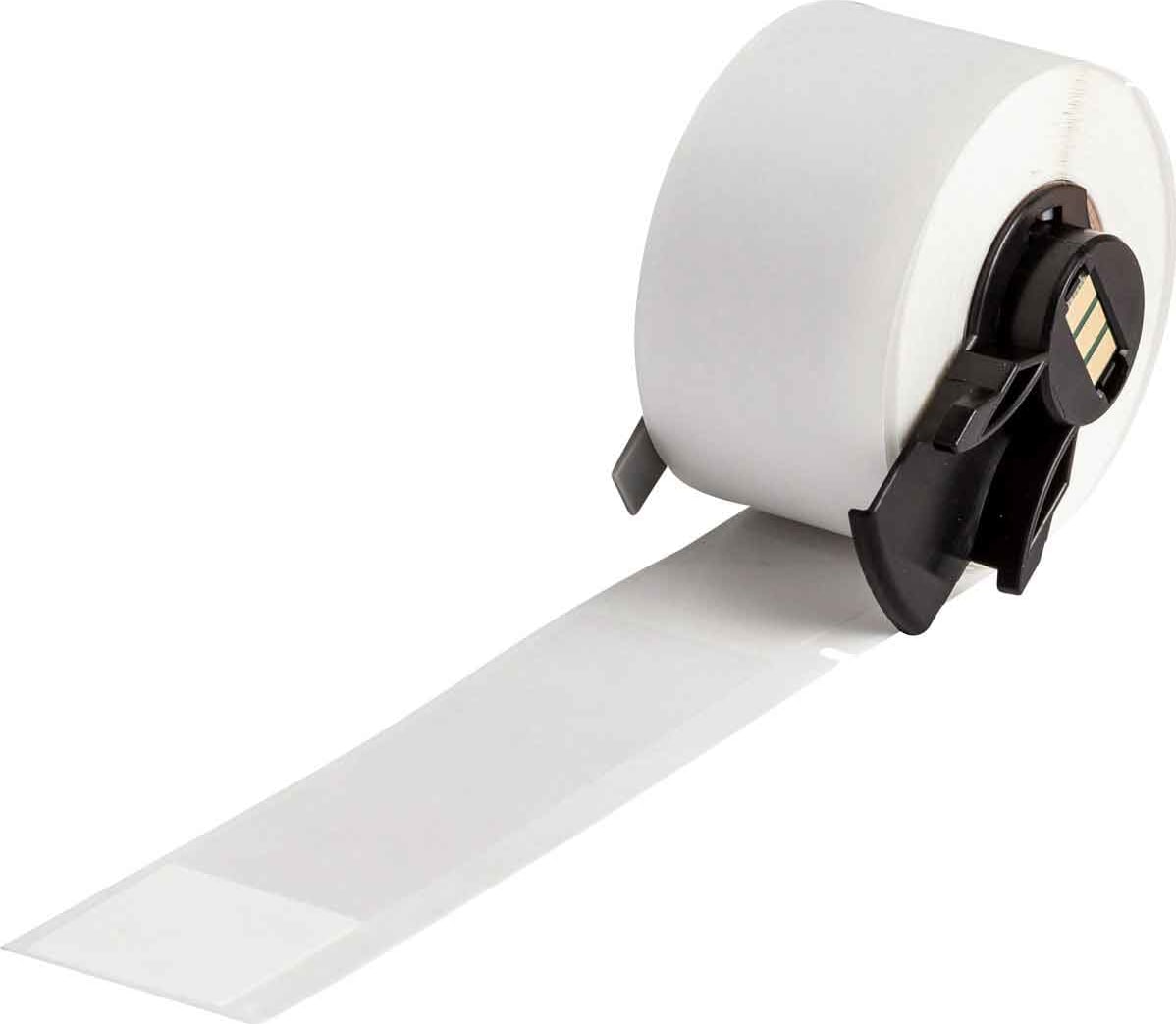 Brady M6-23-427 - Labels, Self Laminating & Wrap Around, Acrylic Adhesive, White, Clear, Matte, Vinyl