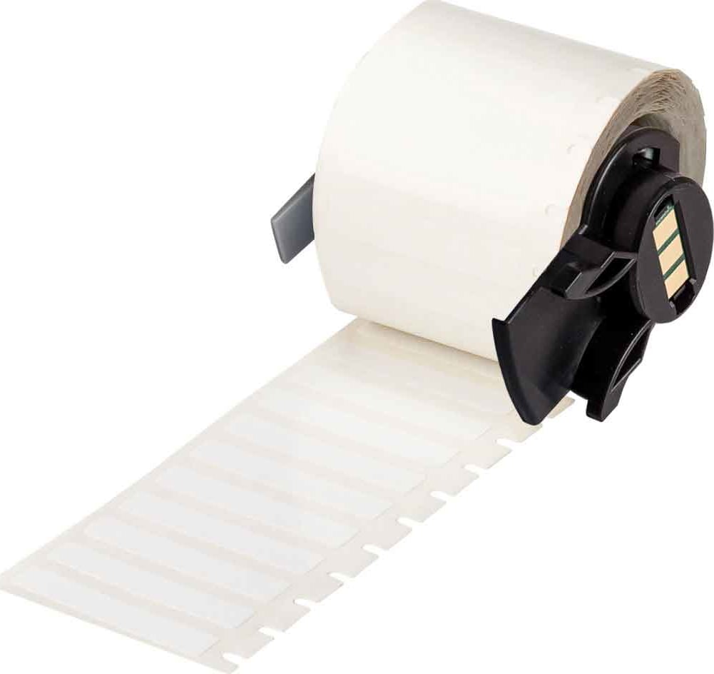 Brady M6-25-423 - Labels, Heat Resistant, Permanent Acrylic, White, Gloss, Polyester