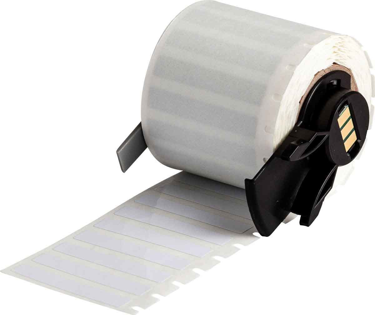 Brady M6-28-727 - Labels, Heat Resistant, Permanent Acrylic, White, Gloss, Polyimide