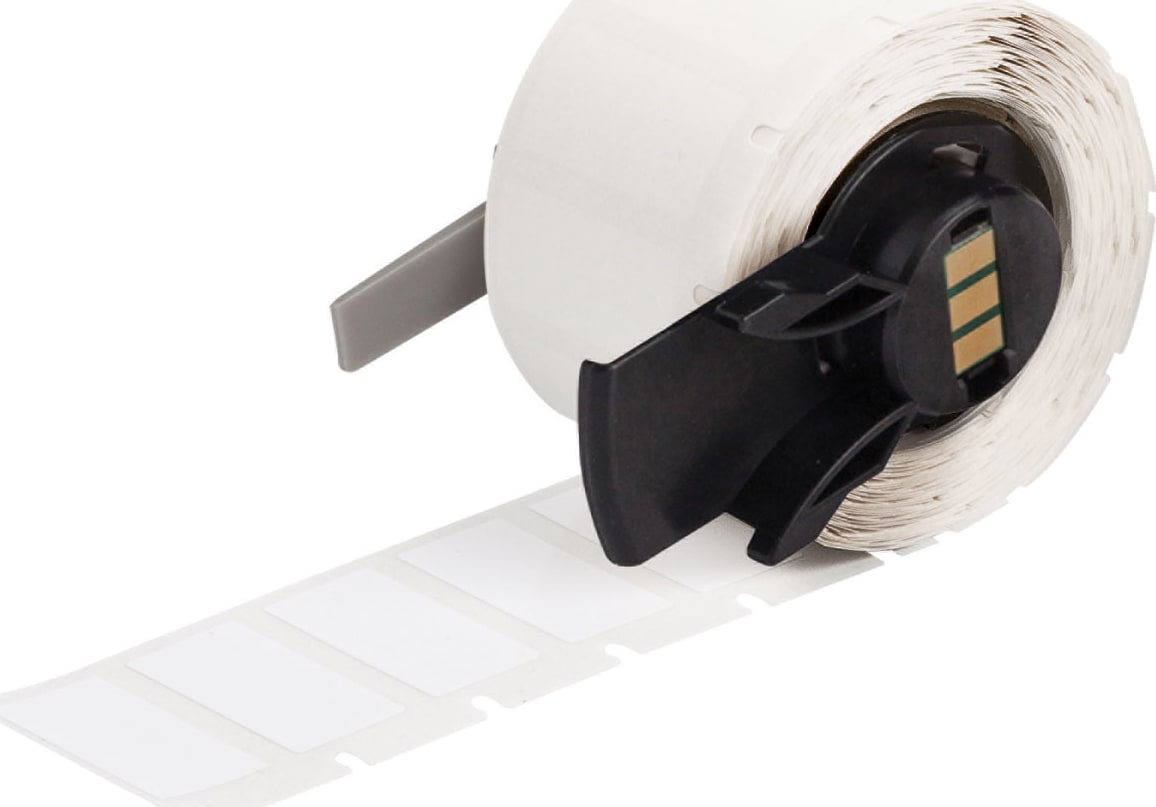 Brady M6-29-483 - Labels, Low Temperature, Permanent Rubber Based, White, Gloss, Polyester