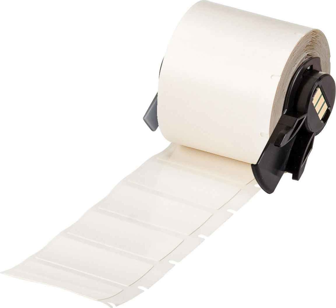 Brady M6-30-422 - Labels, Heat Resistant, Permanent Acrylic, White, Gloss, Polyester
