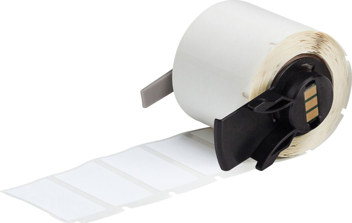 Brady M6-30-489 - Labels, Heat Resistant, Permanent Rubber Based, White, Matte, Polyester