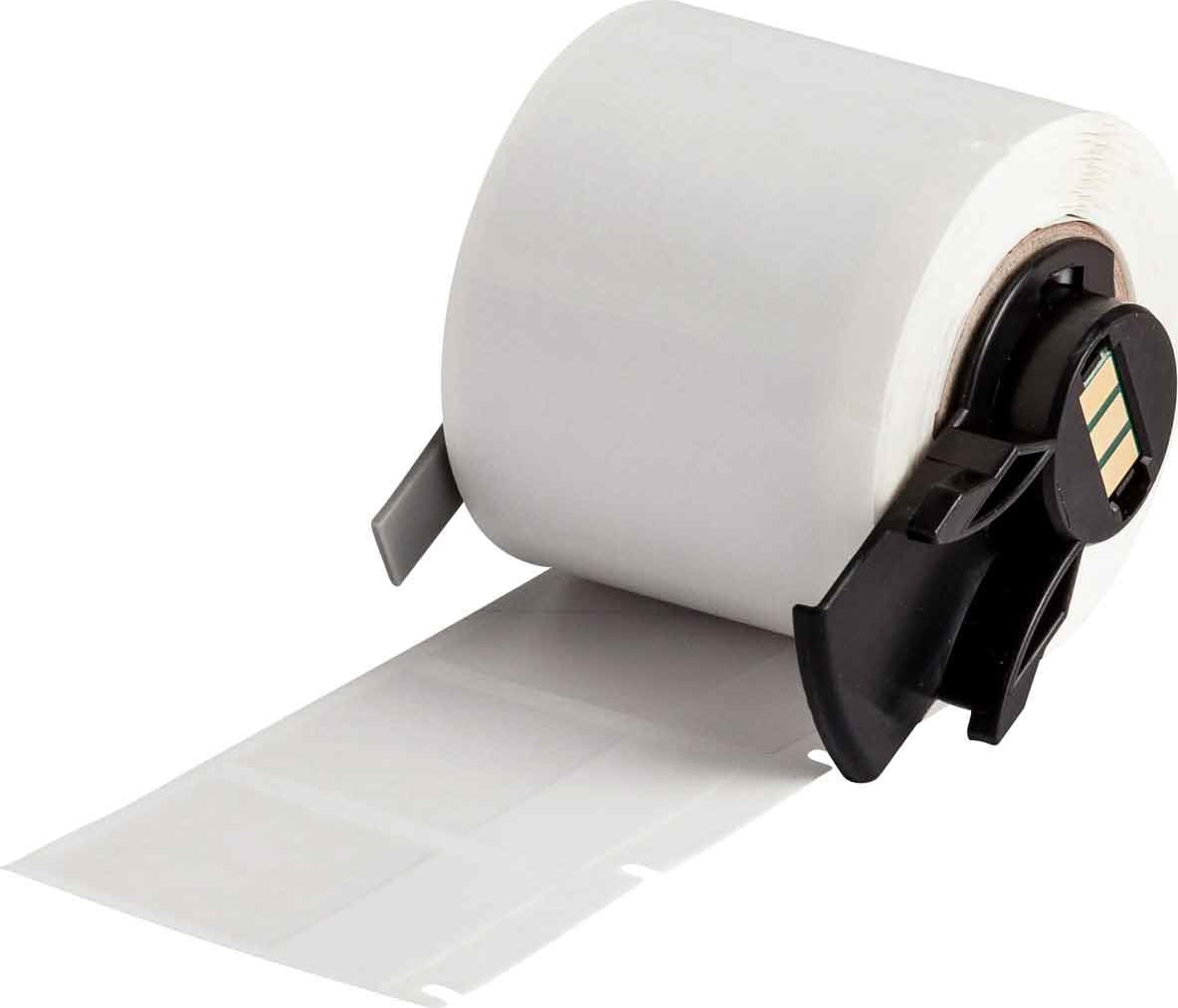 Brady M6-31-427 - Labels, Self Laminating & Wrap Around, Acrylic Adhesive, White, Clear, Matte, Vinyl