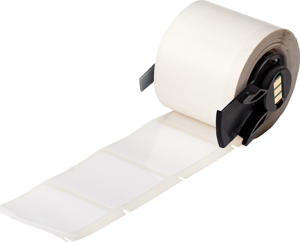 Brady M6-32-423 - Labels, Heat Resistant, Permanent Acrylic, White, Gloss, Polyester