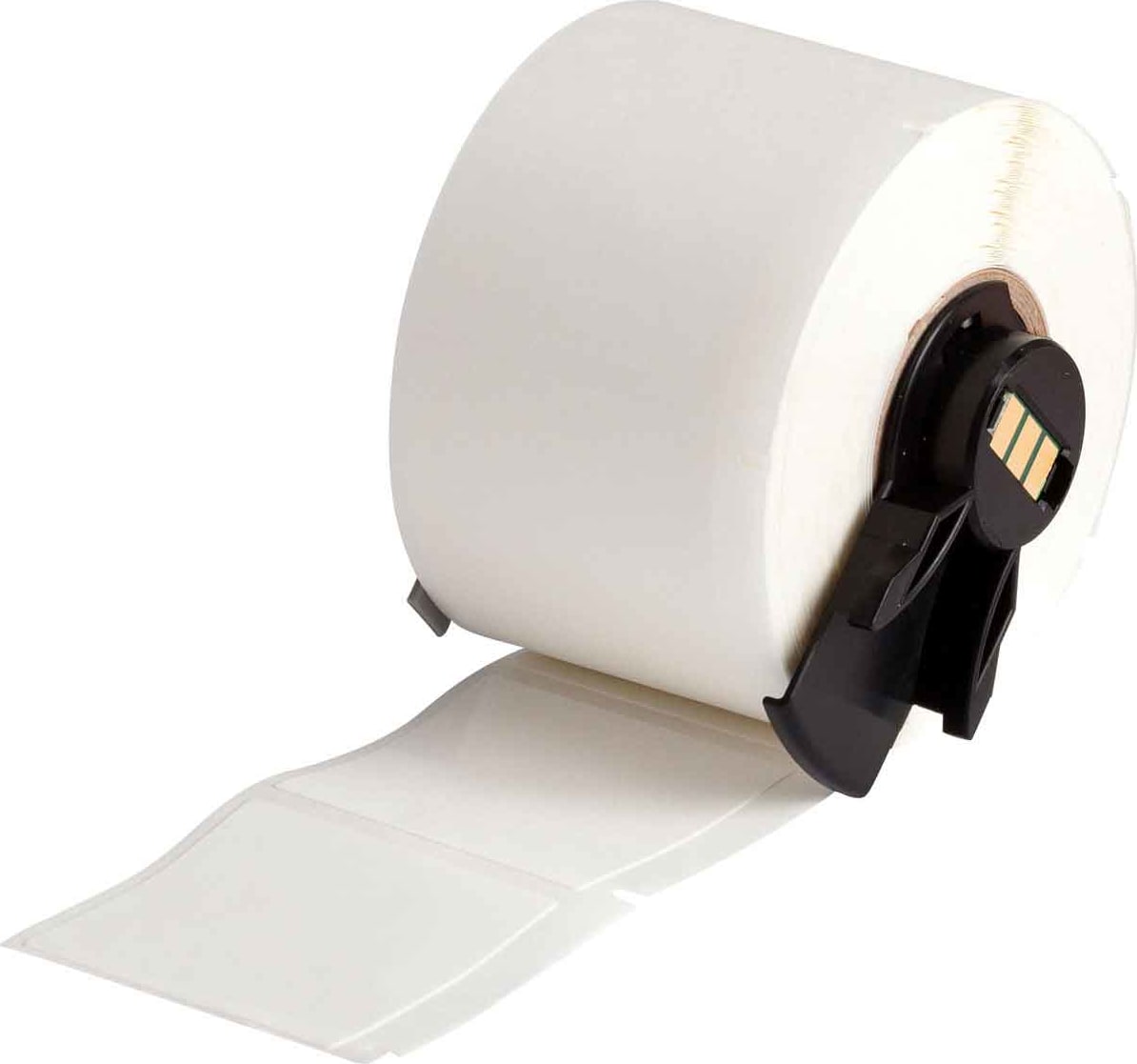 Brady M6-32-498 - Labels, Repositionable, Repositionable Rubber, White, Semi-gloss, Vinyl Cloth