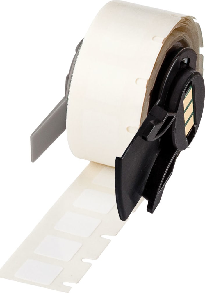 Brady M6-4-423 - Labels, Heat Resistant, Permanent Acrylic, White, Gloss, Polyester