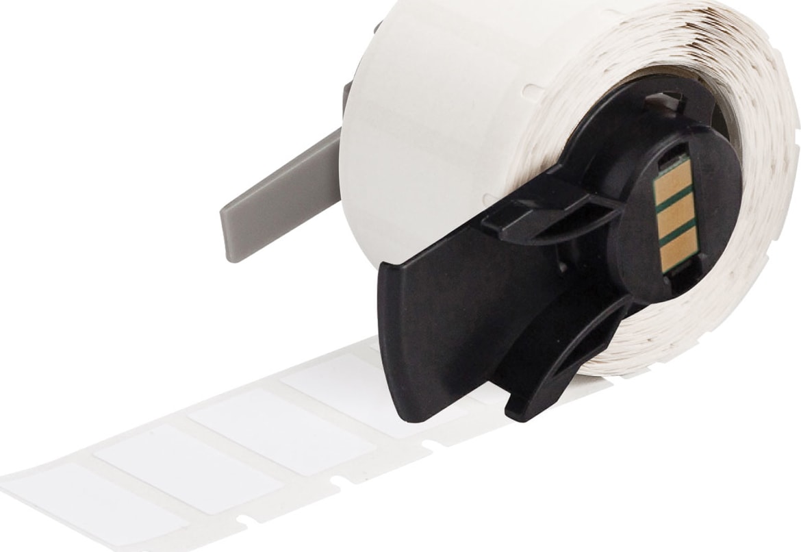 Brady M6-5-422 - Labels, Heat Resistant, Permanent Acrylic, White, Gloss, Polyester