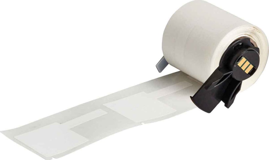 Brady M6-54-425-FT - Polypropylene Labels, T-Flag, For M6 M7 Printers, Matte, 1.5' x 1.6'
