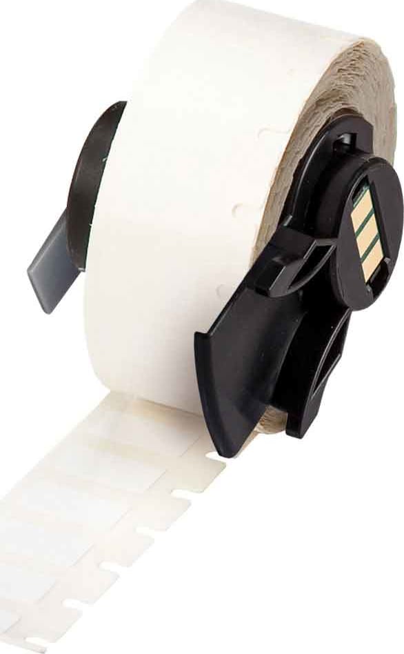 Brady M6-6-423 - Labels, Heat Resistant, Permanent Acrylic, White, Gloss, Polyester