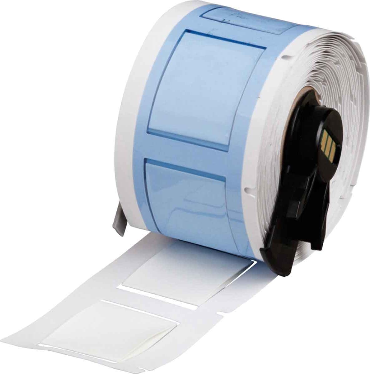 Brady M6-750-1-342-WT - Wire and Cable Labels, PermaSleeve, Heat Shrink, 0.75' Diameter, White, 100 Labels/Roll
