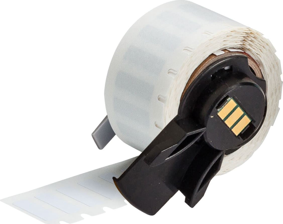 Brady M6-9-473 - Labels, Static Dissipative, Acrylic Adhesive, White, Gloss, Polyester