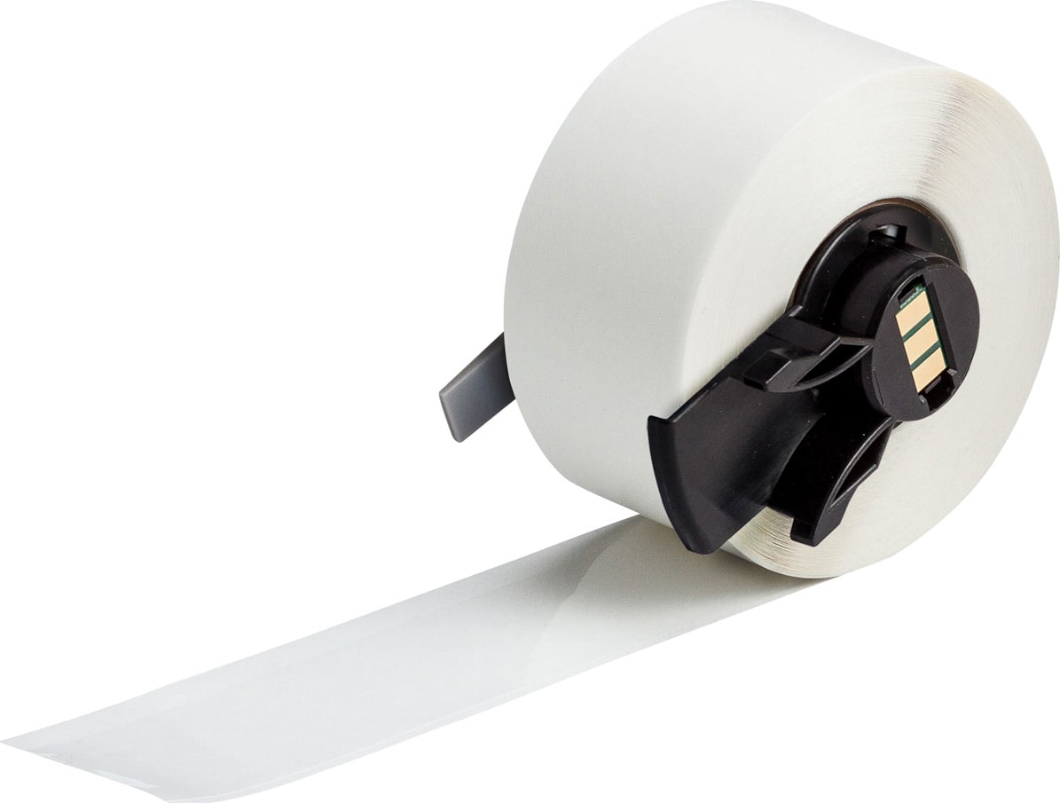 Brady M6C-1000-432 - Labels, Heat Resistant, Permanent Acrylic, Clear, Gloss, Polyester