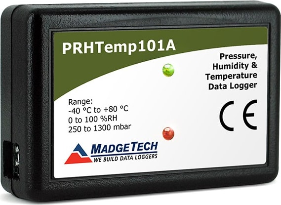 MadgeTech PRHTemp 101A - Pressure, Humidity and Temperature Data Logger