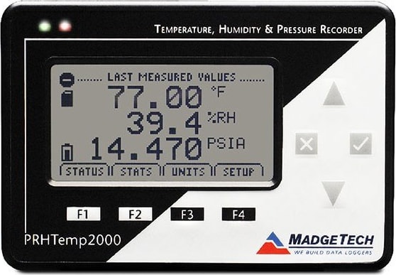 MadgeTech PRHTemp2000 - Pressure, Temperature and Humidity Recorder