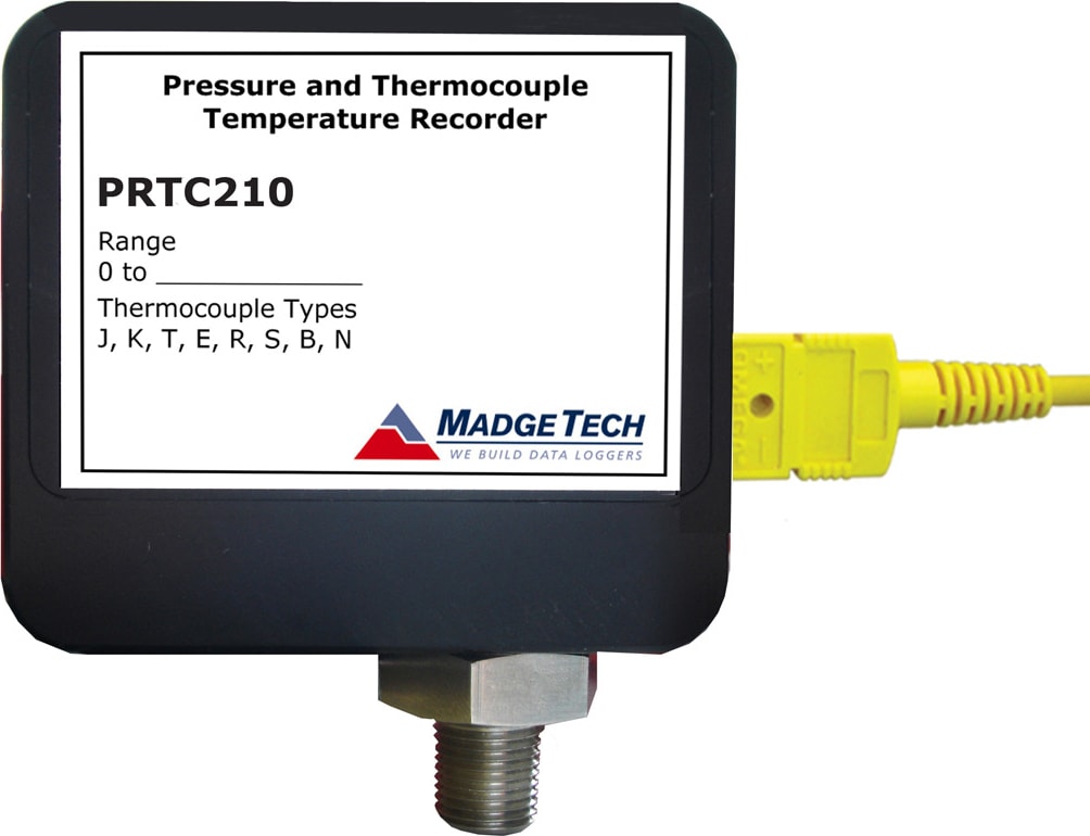 MadgeTech PRTC210-30-PSIA - Pressure and Thermocouple Temperature Recorder