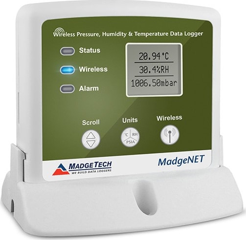 MadgeTech RFPRHTemp2000A - Wireless Pressure, Humidity and Temperature Data Logger