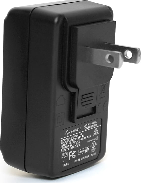 MadgeTech Power Adapter - Universal Multi-Blade USB Power Adapter