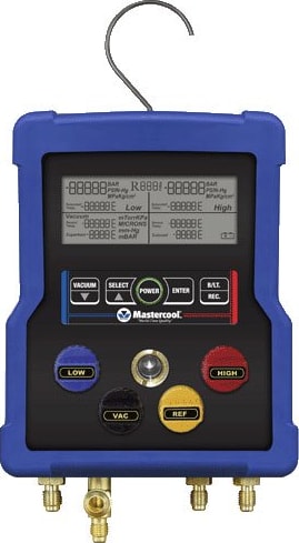 Mastercool 99903 4-Way Digital Manifold and Data Logger Software