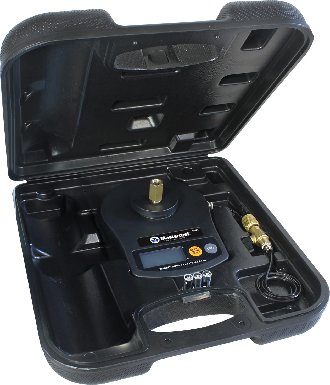 Mastercool 98202 - High Precision Charging Scale with Plastic Case
