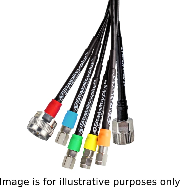 Maury Microwave SP-185-MM-12-LP - RF Cable Assembly, 67GHz, 1.85mm (m-m), 12 inches, Low Profile