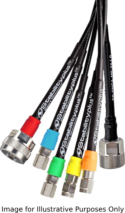 Maury Microwave SP-24-MF-48-LP - RF Cable Assembly, 50GHz, 2.4mm (m-f), 48 inches, Low Profile