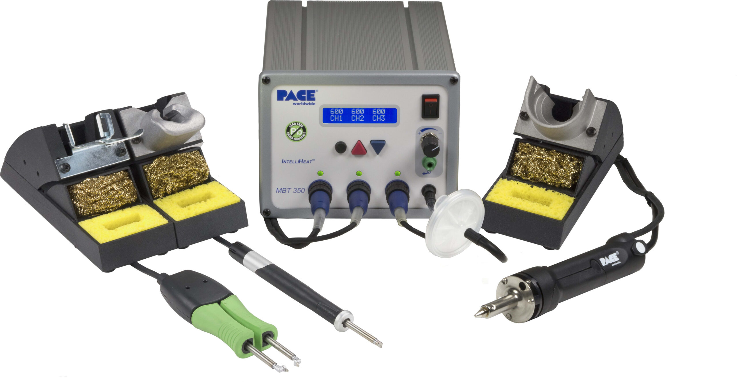 Pace MBT 350 8007-0454-OB Desoldering Equipment/Rework Stations - Functionality (Soldering Equipment): Soldering, Channels: 3, Display Type: Digital