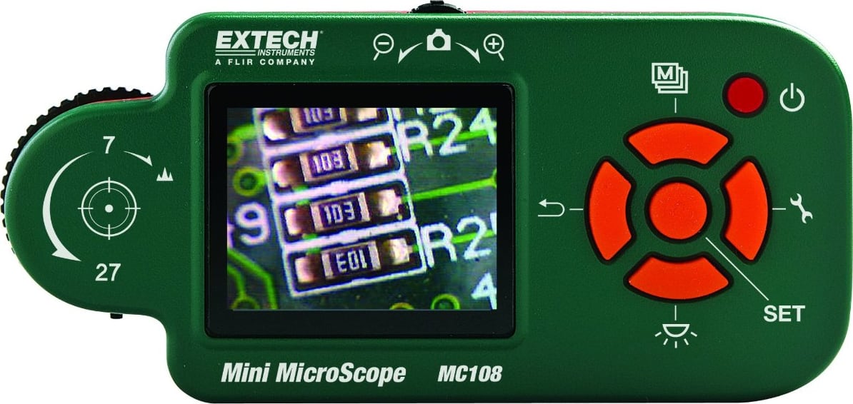 Extech MC108-4 Digital Mini Microscope 110VAC